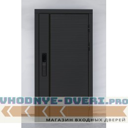 Входная дверь  Smart (Смарт) Black Line Зеркало триумф дуб